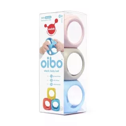 Oibo fejlesztő játék, 3db-os szett, pasztell
